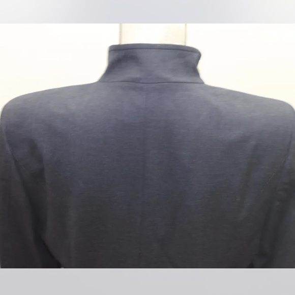 Vintage ESCADA Women Mandarin Collar Blazer Jacket Sz 40 Wool Germany Black - Picture 4 of 10